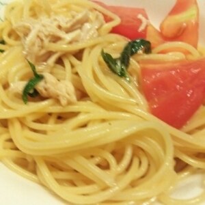 トマトの冷製パスタ